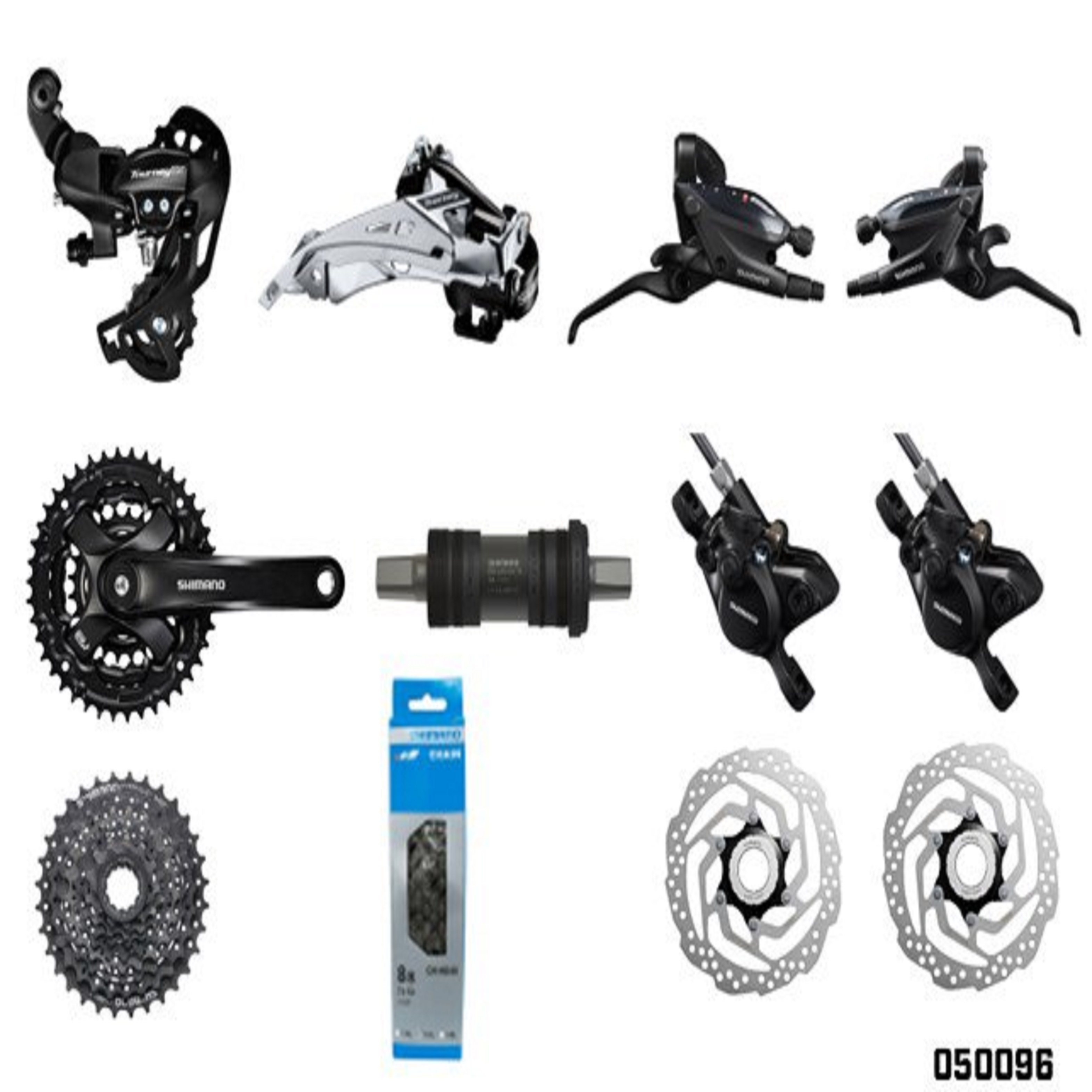 GRUPO TOURNEY TX 3x8V 42-34-24T 11-34T